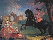 Georg Caspar Prenner The children of Count Vorontsov Spain oil painting artist